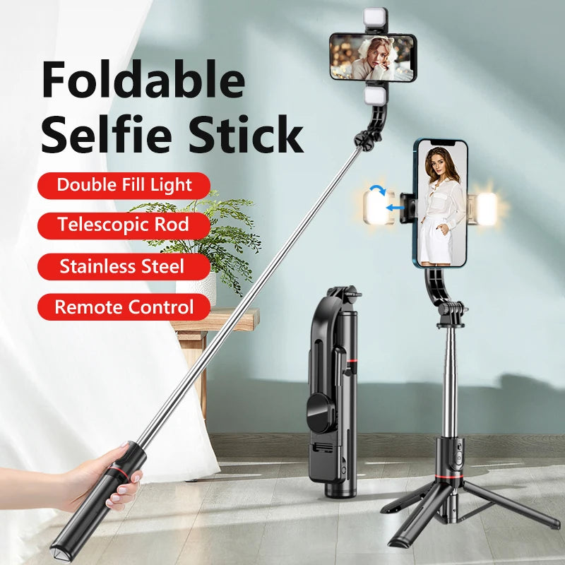 Foldable Selfie Stick Tripod