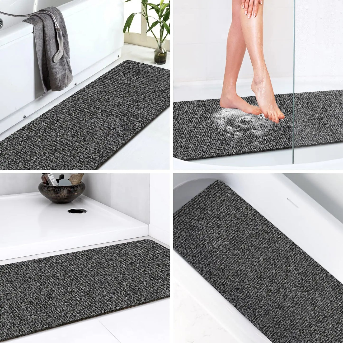 QuickDry Non-Slip Shower Mat