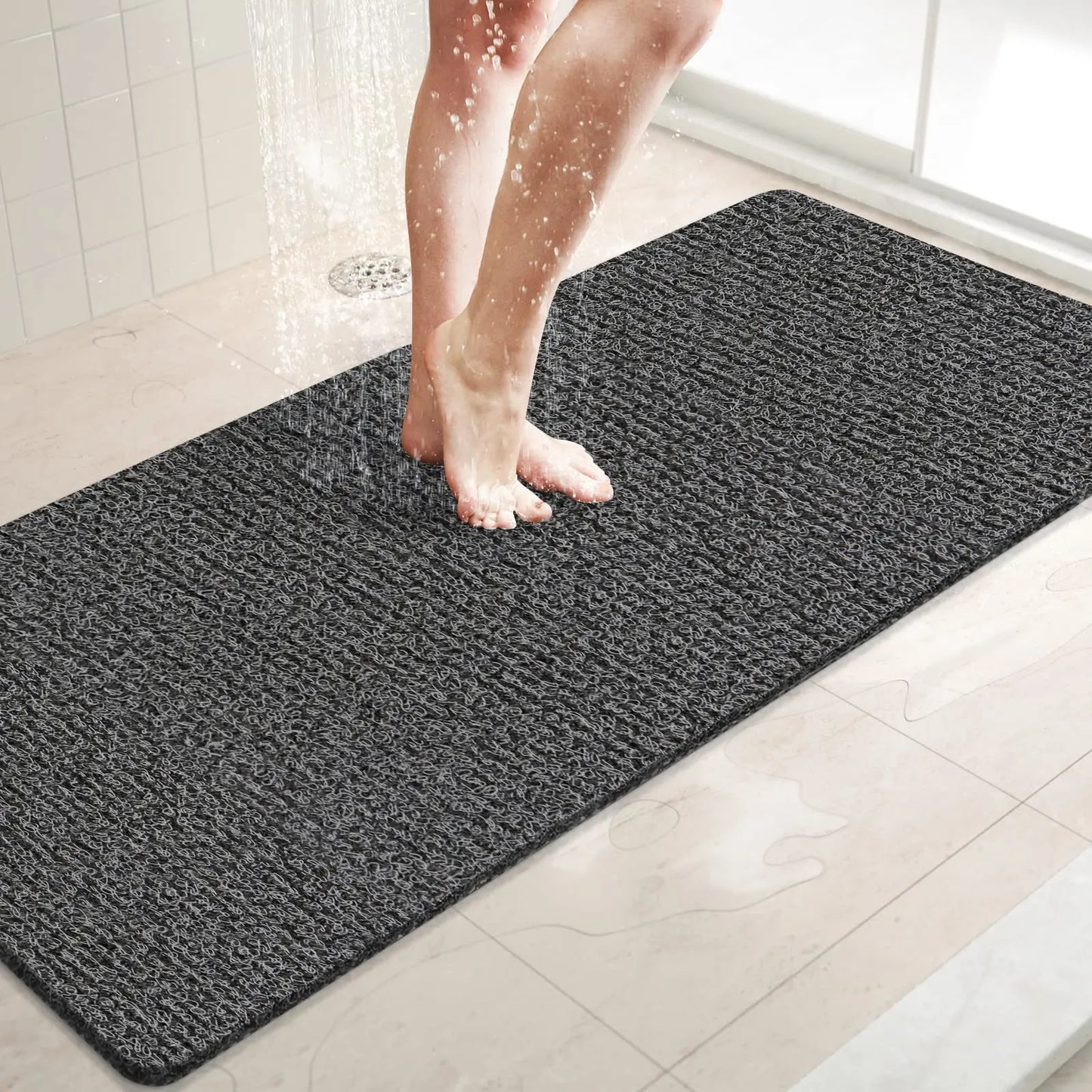 QuickDry Non-Slip Shower Mat